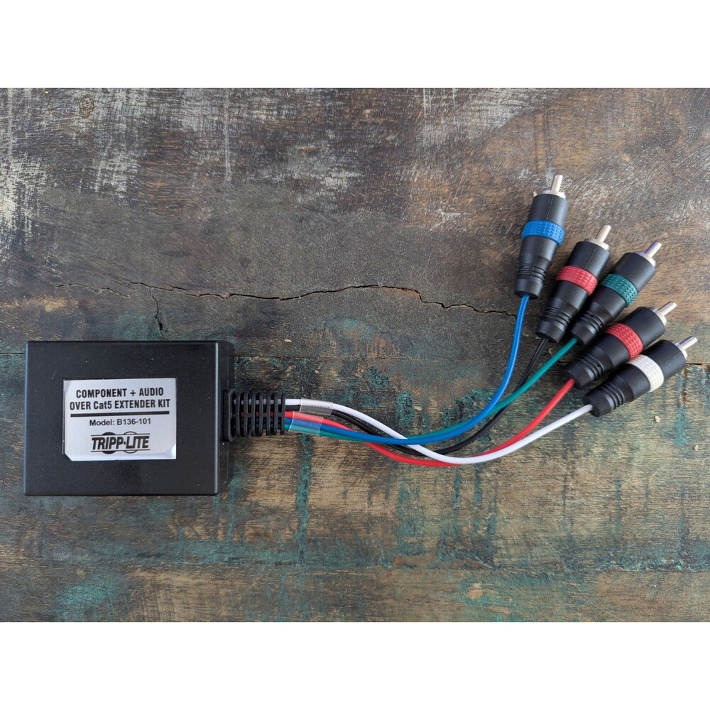 Tripp Lite B136-101 Component Video W/Stereo Audio Over Cat5 Extender
